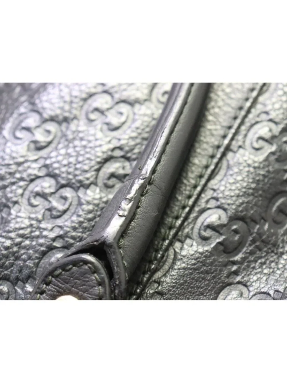 Gucci Guccissima Leather Business Bag